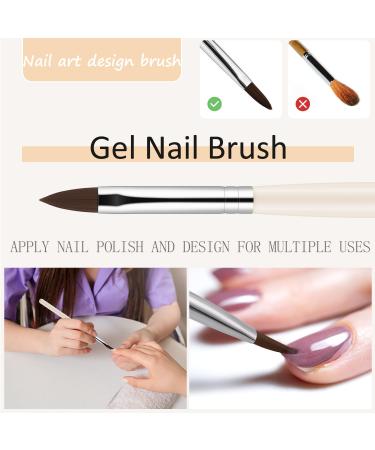 JASSINS Nail Clean Up Brushes - 3PCS Professional Gel Nail Polish Remover Tools for DIY Manicure & Cuticle Cleanup - Buy Online on SooperMarket.com