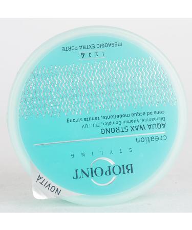 BIOPOINT Aqua Wax Strong Edition - Extra Strong Hold Hair Wax 3.3 Fl Oz | Italian Import Styling Product - Buy Online on SooperMarket.com