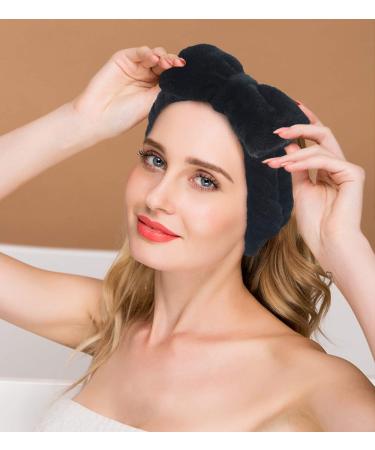 SINLAND Cute Hair Bands Spa Headband for Women 3Pack - Assorted Colors - Buy Online on SooperMarket.com
