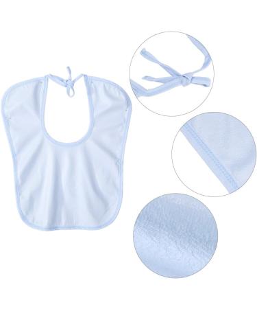 Adult Bib Reusable and Washable Bib for Elderly Seniors Disabled Women Men Waterproof Adult Elder Mealtime Bib Clothing Protector Bib with Crumb Catcher Eating Aprons Art Smocks - Buy Online on SooperMarket.com