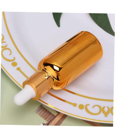 Gogogmee 1pc Essential Oil Dropper Bottle Perfume Drop Bottle Refillable Bottle Medical Dropper Bottle Essential Oil Perfume Refillable Drop Bottle Essential Oil Bottle Lab Pipette Bottle 9.4x2.8cm Golden - Buy Online on SooperMarket.com