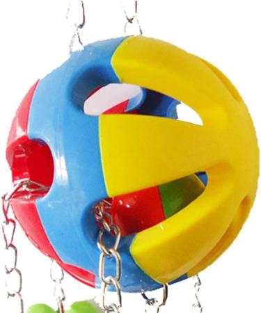 Keersi Parrot Chew Toy Ball for Pet Parrot Budgie Parakeet Cockatiel Conure Lovebird Finch Canary Cockatoo African Grey Macaw Eclectus Amazon Cage Accessories - Buy Online on SooperMarket.com