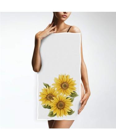 Pfrewn Vintage Sunflowers Hand Towel 16x30 - Ultra Soft & Absorbent | Small Bath & Kitchen Towel for Spring & Summer D cor - Buy Online on SooperMarket.com