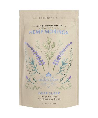 Harney & Sons Hemp Moringa Deep Sleep Tea 10 oz - Natural Relaxation Herbal Blend - Buy Online on SooperMarket.com
