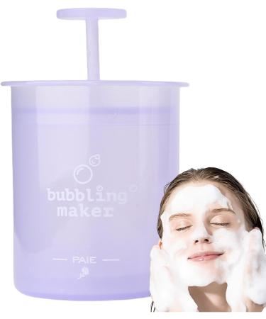 Foam Maker | Face Cleanser Foaming Bottle Bubble Foamer | Ergonomic Pump Facial Cleansing Tool Cleansing Foaming Maker for All Skin Types Purple - Buy Online on SooperMarket.com