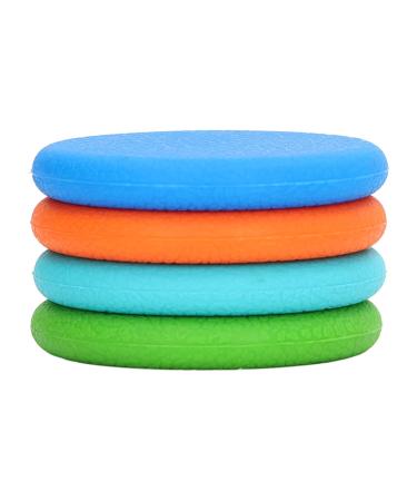 Teething Rings Set - 4 Sensory Gum Relief Toys for Babies | Best for International Shipping - Buy Online on SooperMarket.com
