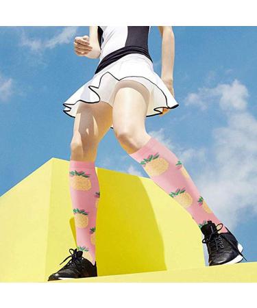 Actinput 4 Pairs Compression Stockings for Men & Women - Colorful Support Socks for Sports Travel & Nursing - Size S-M - Buy Online on SooperMarket.com