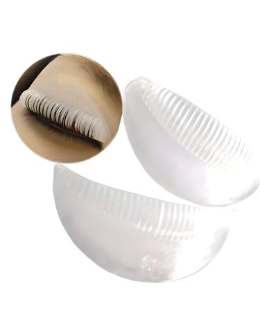 Eyelash lifting silicone pads with the practical guide grooves 10 pcs in S M and L Winachf llpack-LVL eyelash shaft eyelash curler silicone curler silicone roll root lifting