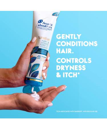 Head & Shoulders Conditioner Anti-Dandruff Treatment and Scalp Care Supreme Purify & Hydrate Safe For Color-Treated Hair 278 mL - Buy Online on SooperMarket.com