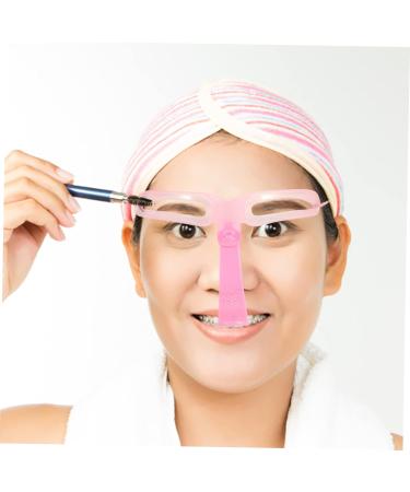 Angoily 3 Sets Eyebrow Aid Specialty Tools Grooming Brow Stencil Portable Brow Stencils Artifact Miss - Buy Online on SooperMarket.com