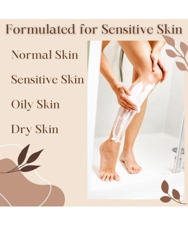 Fragrance-Free Shea Butter Shaving Soap for Sensitive Skin - Moisturizing & Long Lasting (Pack of 3 - Buy Online on SooperMarket.com