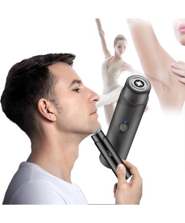 Mini Electric Shaver Portable Electric Rotary Men's Razor Cordless USB Rechargeable Electric Men's Shaver Waterproof Electric Pocket Shaver for Travel or Home Use Wet and Dry Use Men's Mini Shaver - Buy Online on SooperMarket.com
