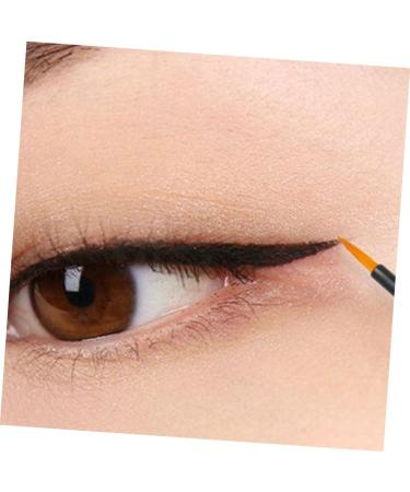 MUSISALY 100pcs Cosmetics Brush Fine Eyeliner Brush Small Eyeliner Brush Lip Makeup Brushes Orange - Buy Online on SooperMarket.com