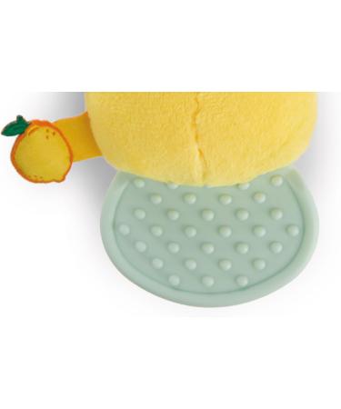 NICI 49478 Teething Ring Piu - Yellow Cuddly Toy for Babies & Toddlers | Perfect for Grasping Cuddling & Sleep Discovery - Buy Online on SooperMarket.com