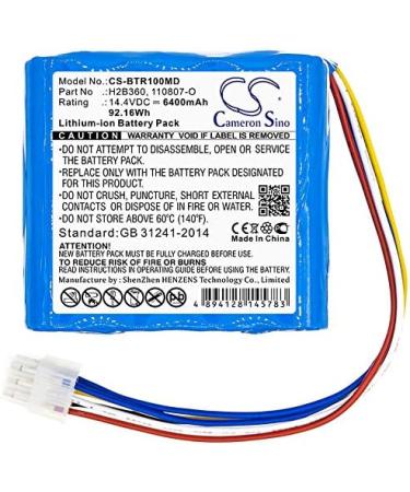 Replacement Battery for IMT Bellavista 1000 - 6400mAh/14.4V Compatible | Fast International Shipping - Buy Online on SooperMarket.com
