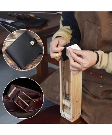 FASTTOBUY 45cm Desktop Leather Stitching Pony with Clamp and Sand Strips - DIY Hand Stitching Tool - Buy Online on SooperMarket.com