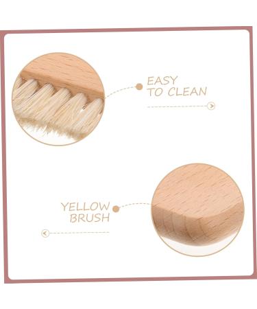 FOYTOKI Nail Cleaning Brush Manicure Brush Nail Duster Nail Supplies Nail Scrub Brush Nail Dust Brush Nail Brush for Cleaning Fingernails Nail Scrubber Nail Brush Cleaner Small Nail Brush - Buy Online on SooperMarket.com