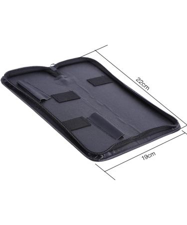 Professional Pu Leather Zipper 2 Scissors Pouch Box Hairdressing Scissors Tool Bag Thinning Shears Kit Premium Shears for Hair Cutting - Buy Online on SooperMarket.com