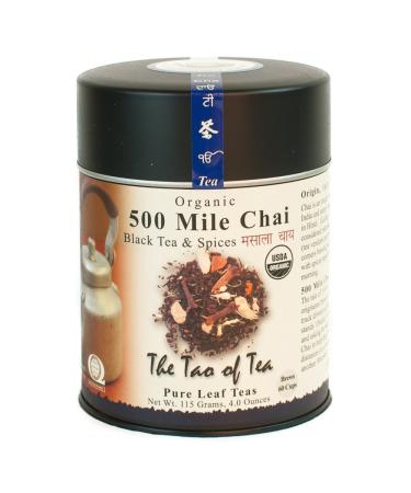 Organic Black Tea & Spices - 500 Mile Chai 4.0 oz | The Tao of Tea - Buy Online on SooperMarket.com