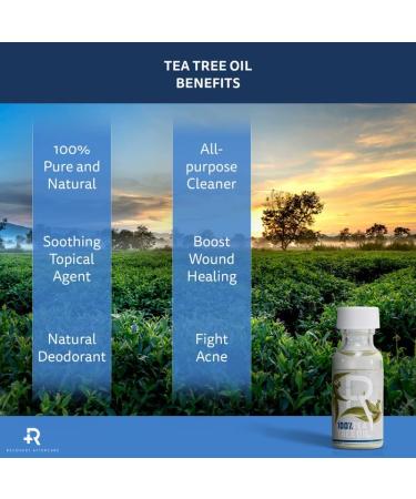 Recovery Aftercare Sea Salt & Tea Tree Oil Combo - Natural Soothing Piercing Aftercare Solution for International Shipping - Buy Online on SooperMarket.com