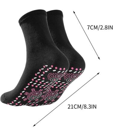 Buy Afiz Tourmaline Heating Health Socks - Pain Relief & Fat Burning | Slimming Tourmaline Foot Massage Socks (White) International Shipping Available - Buy Online on SooperMarket.com