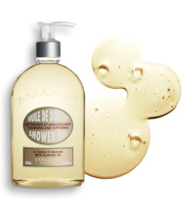 L'OCCITANE Almond Shower Oil - Luxury Size 500ml - Buy Online on SooperMarket.com