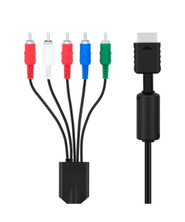 Gam3Gear Component AV Audio Video Cable for PS3 & PS2