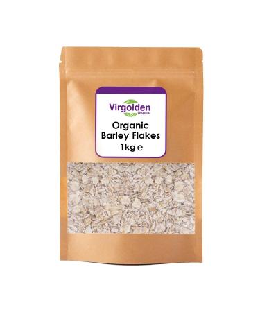 Organic Barley Flakes 1kg by Virgolden Organic