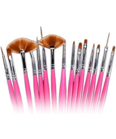 15 Pieces/Set Nail Art Brush Pen Acrylic UV Gel Painting Design Drawing Pen Tips Manicure DIY Tool Superior Quality and Creative Durable - Buy Online on SooperMarket.com