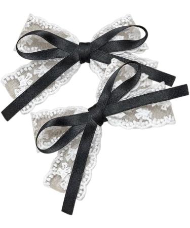 JSGHGDF Ribbon Elegant 2000s Style Side Clip Hair Clip Sweet Style knot Balletcore - Buy Online on SooperMarket.com