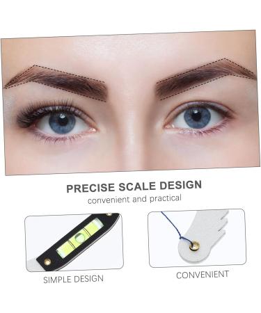 Baluue 1pc Microblading Eyebrow The Tools Eyebrow Measure Tool Silver Eyebrow Positioning Tool - Buy Online on SooperMarket.com