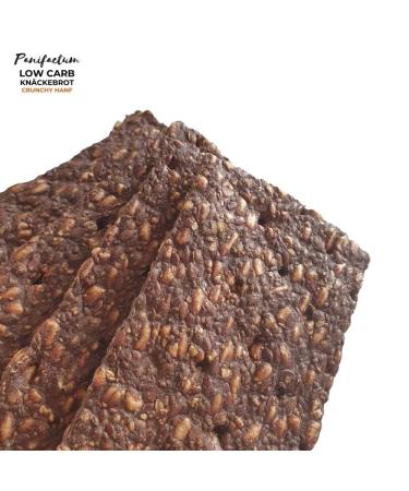Low Carb Crunchy Hemp Crackers | Organic & Healthy Snacks | Ship Worldwide - Buy Online on SooperMarket.com