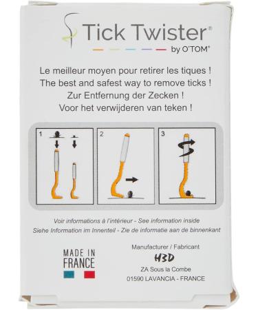O'Tom Tick Twister Silicone Grip (Assorted Colors) - Buy Online on SooperMarket.com