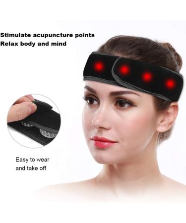 Weikeya Acupuncture Headband | Safe & Long-Lasting Therapy for Massage & Acupuncture (Black) - International Shipping Available - Buy Online on SooperMarket.com