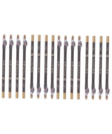 NOLITOY Eyebrow Pencil 16 pcs Women Pencils Eyebrow Sharpener Makeup Professional for Beauty Pencil in A -in- Tool Girls