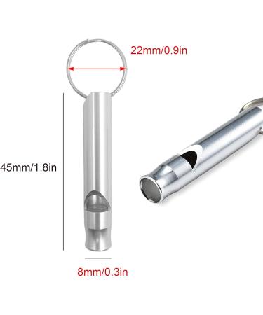 Buy Hezhou 14-Piece Aluminum Sport Whistle Set - Perfect for Camping Hiking & School Activities - Key Ring Included - Buy Online on SooperMarket.com