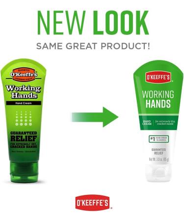 O'Keeffe's Working Hands Hand Cream Tube 3 oz (6 Pack) - Moisturizing Dry Skin Relief - Buy Online on SooperMarket.com