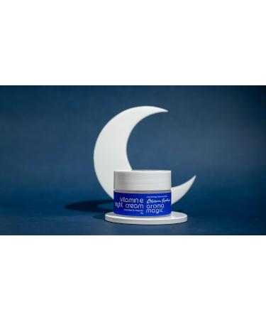 Aroma Magic Vitamin E Night Face Cream - Anti Aging Moisturizer for Healthy Radiant Glow | 1.76 Oz (50g - Buy Online on SooperMarket.com