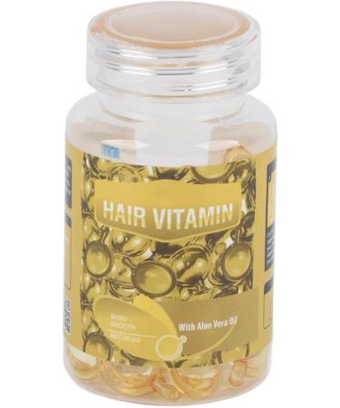 Professional Hair Care Vitamin Capsules for Moisturizing, Anti-Frizz, and Repair - Yellow Essential Oil - Buy Online on SooperMarket.com