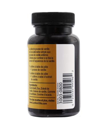 LorAnn Natural Vanilla Bean Paste 4oz - Premium Quality Flavoring for Baking & Cooking - Buy Online on SooperMarket.com