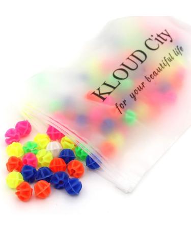KLOUD City Assorted Colors Bike Bicycle Wheel Spokes Plastic Clip Bead 105pcs Round Bead - Buy Online on SooperMarket.com