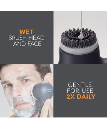 Clarisonic Mia Men | Facial Cleansing Brush and Grooming Tool for Blackhead Removal | Pre-Shave Face Brush | Sensitive Skin-Friendly - Buy Online on SooperMarket.com