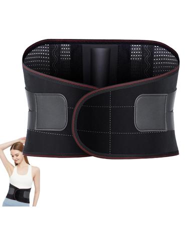 SOULAGRY Lower Back Brace - Back Support Belt Lumbar Brace - Adjustable Waist Protector Belt Lightweight Lower Back Support Brace for Lumbar Stability - Buy Online on SooperMarket.com