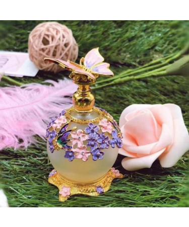 Arabian Perfume for Women Halal Dubai Retro Concentrated Perfume Oil Arabia Unpredictable Spirited Enchanting Fragrance Persistent Smell Perfect Travel Accessory (Blue Leafy Floral) - Buy Online on SooperMarket.com