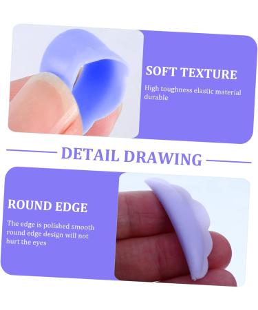 Didiseaon 60 Pairs Eyelash Perming Shield Pads | Silicone Curling Gasket for Lash Lift | Pink Eyelash Curler & Purple Washers - Buy Online on SooperMarket.com