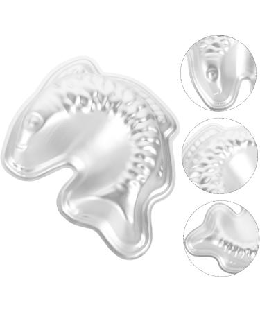 ABOOFAN 4pcs Rice Cake Mold Fondant Molds for Epoxy Resin Fish Candy Mold Egg Tart Chocolate Aluminum Alloy - Buy Online on SooperMarket.com