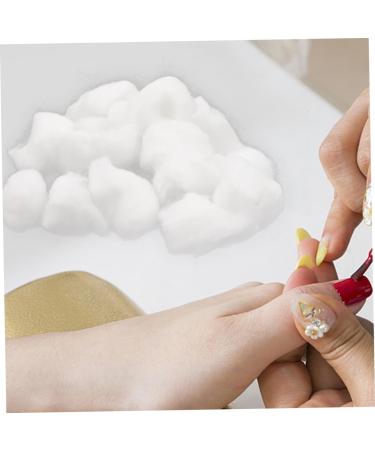 Gogogmee 3 Manicure Tools Algodones Para Desmaquillar Gel Nail Polish Remover Lint Nail Wipes Nail Remover Tool Nail Polish Removal Tool Nail Cleaning Tool Cotton White - Buy Online on SooperMarket.com