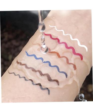 NOLITOY 6pcs Eyeliner Pencil White Eye Liner Pencils Eye Makeup Liquid Eyeliner No Smudge Miss Abs - Buy Online on SooperMarket.com