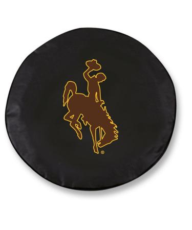 Holland Bar Stool Co. Wyoming Cowboys Black Exact Fit Tire Cover E10 (30"x10")