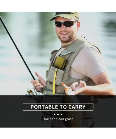 TRUSCEND Small Green Fishing Tackle Box Organizer | Waterproof & Airtight Storage Container with Adjustable Dividers | Ideal for Lures and Gear - Buy Online on SooperMarket.com